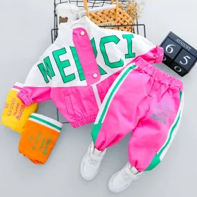 "Merci" Tracksuit Set