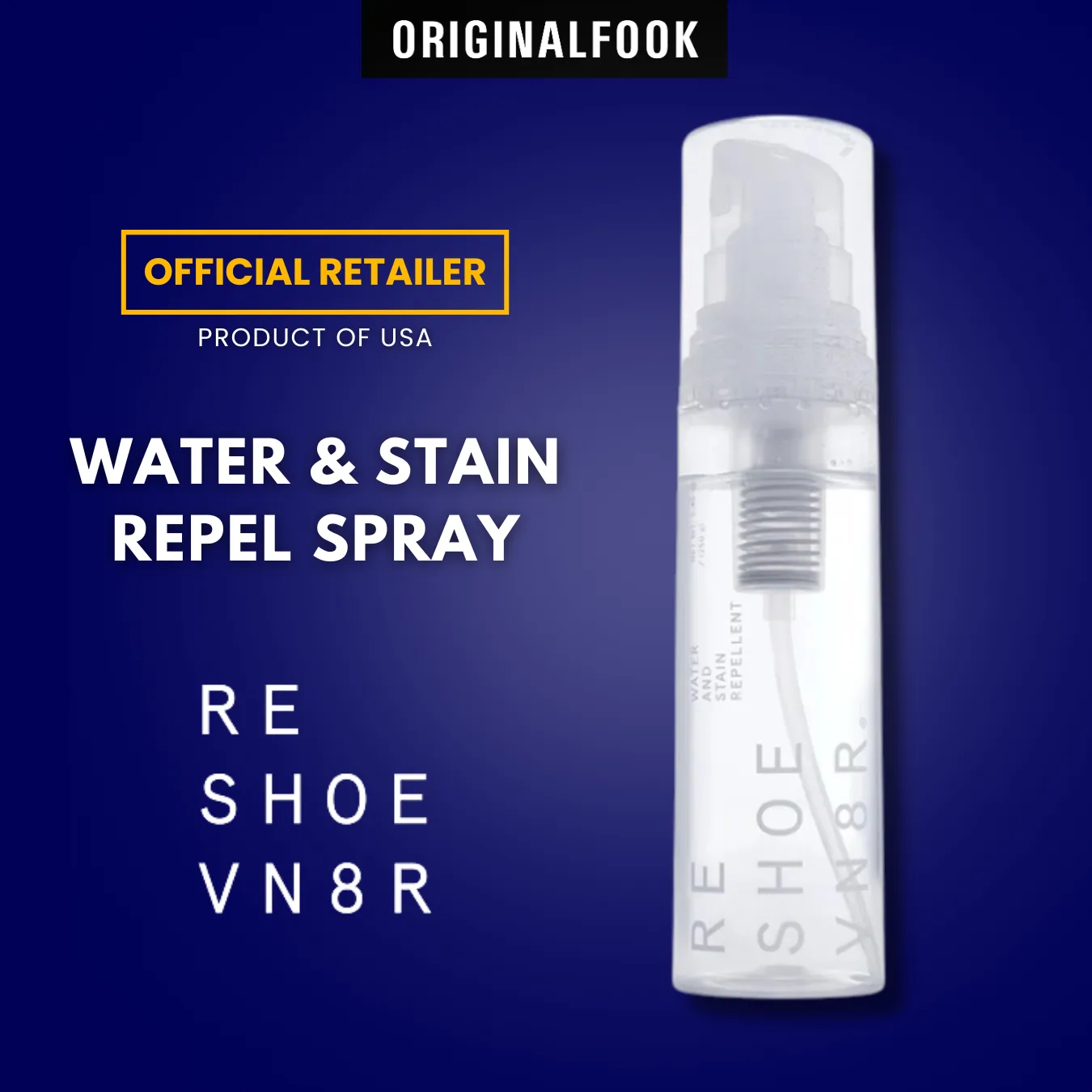 Reshoevn8r Water & Stain Shoe Repel Pump Spray