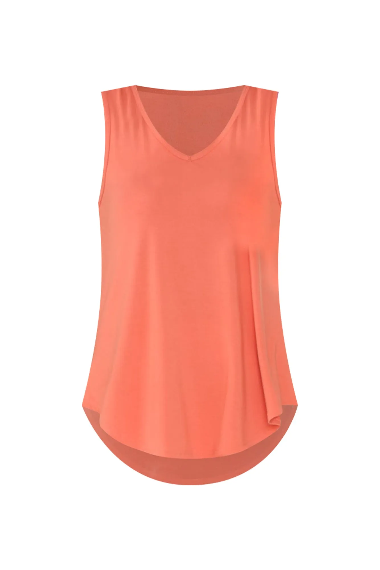 Rihanna Coral Bamboo Tank