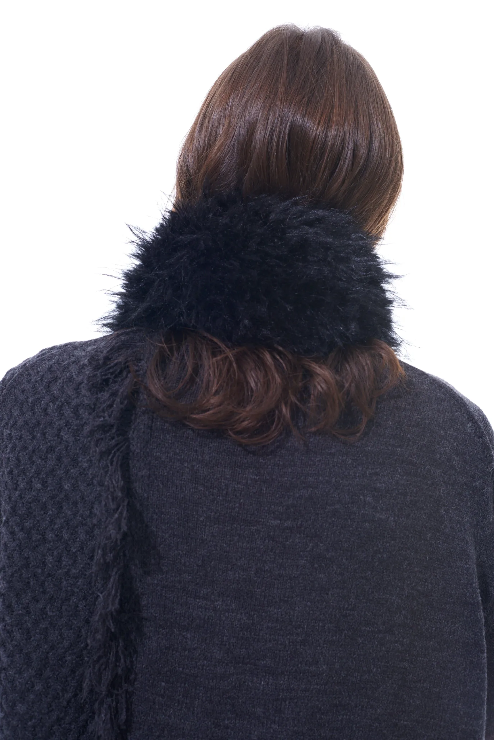 SHAGGY FUR NECK WARMER