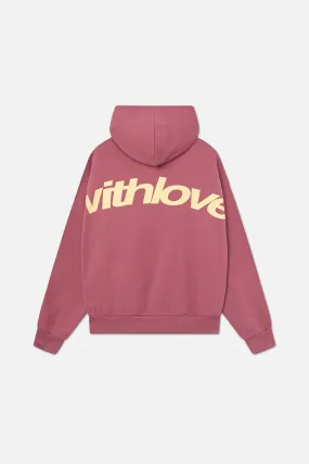 Sign Burgundy Hoodie