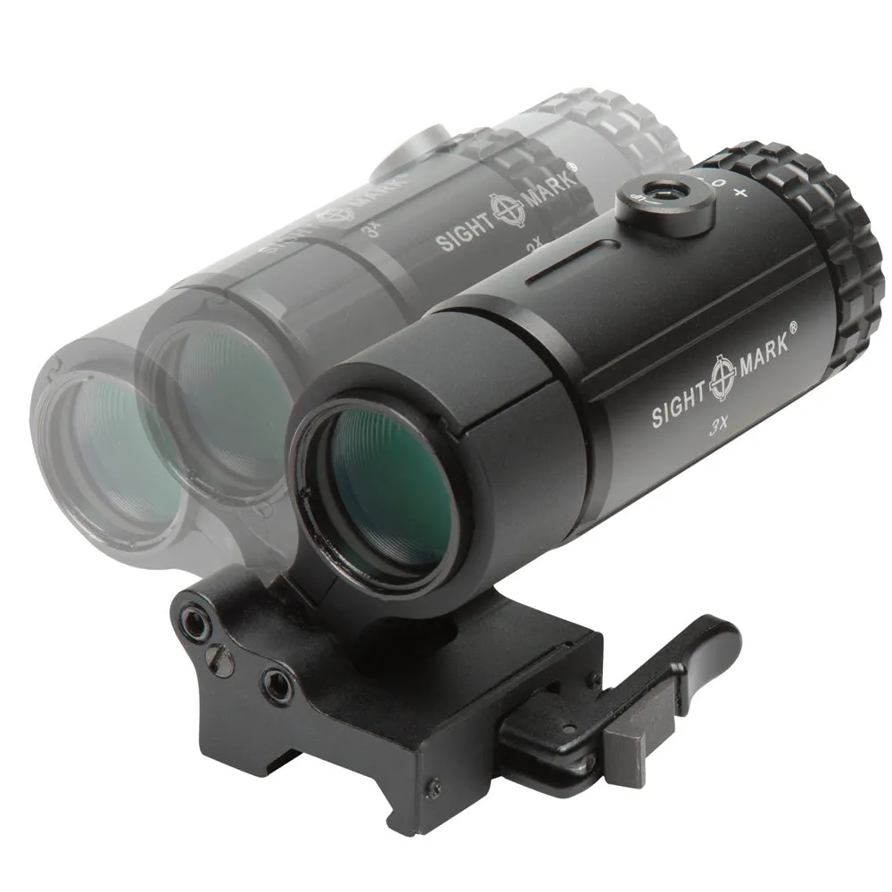 T-3 Magnifier 3X with Flip to Side Mount