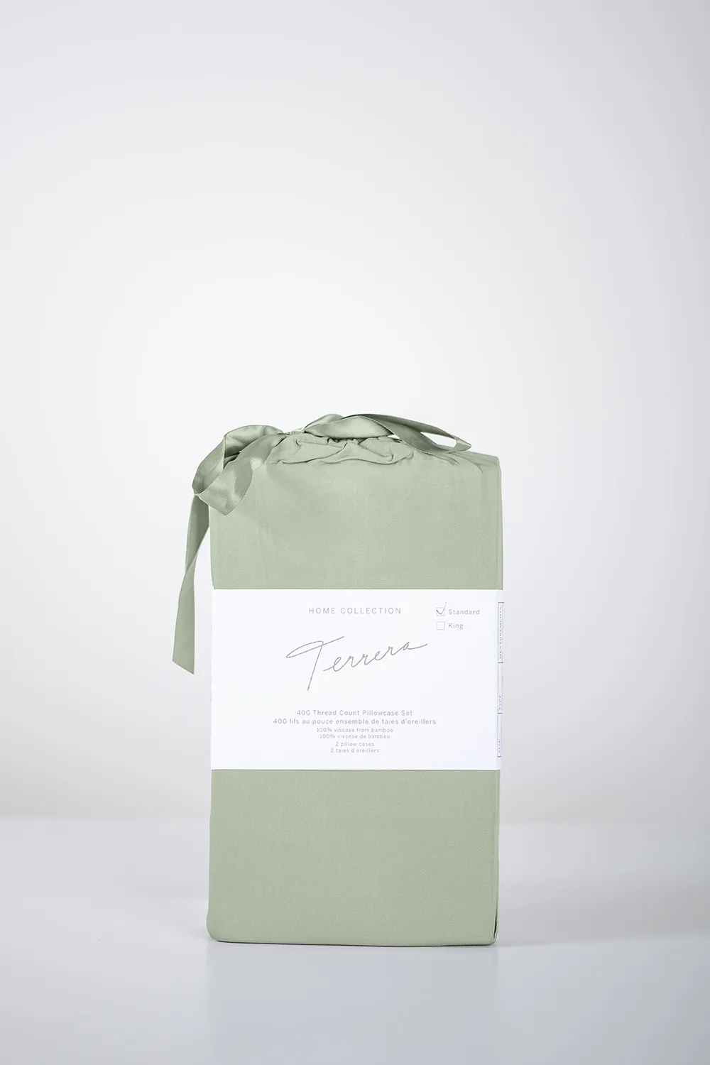 Terrera Bamboo Pillowcase Set - Desert Sage