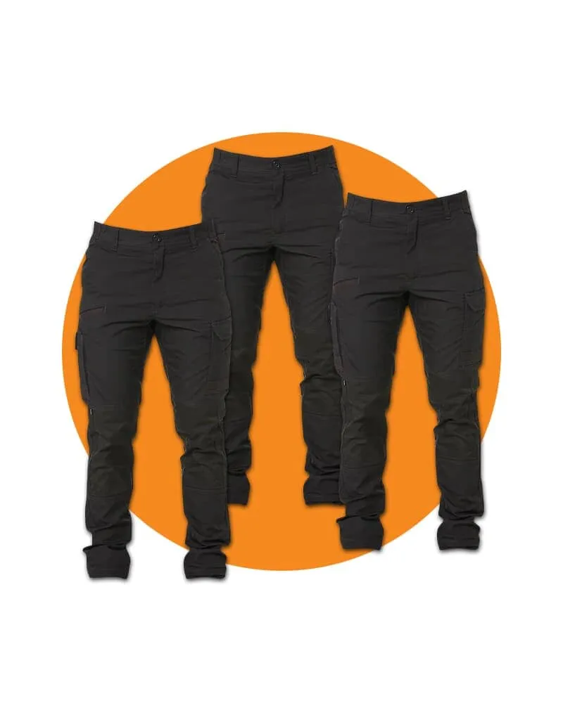 Tradies WP-5 Lightweight Work Pants Value Pack - Graphite