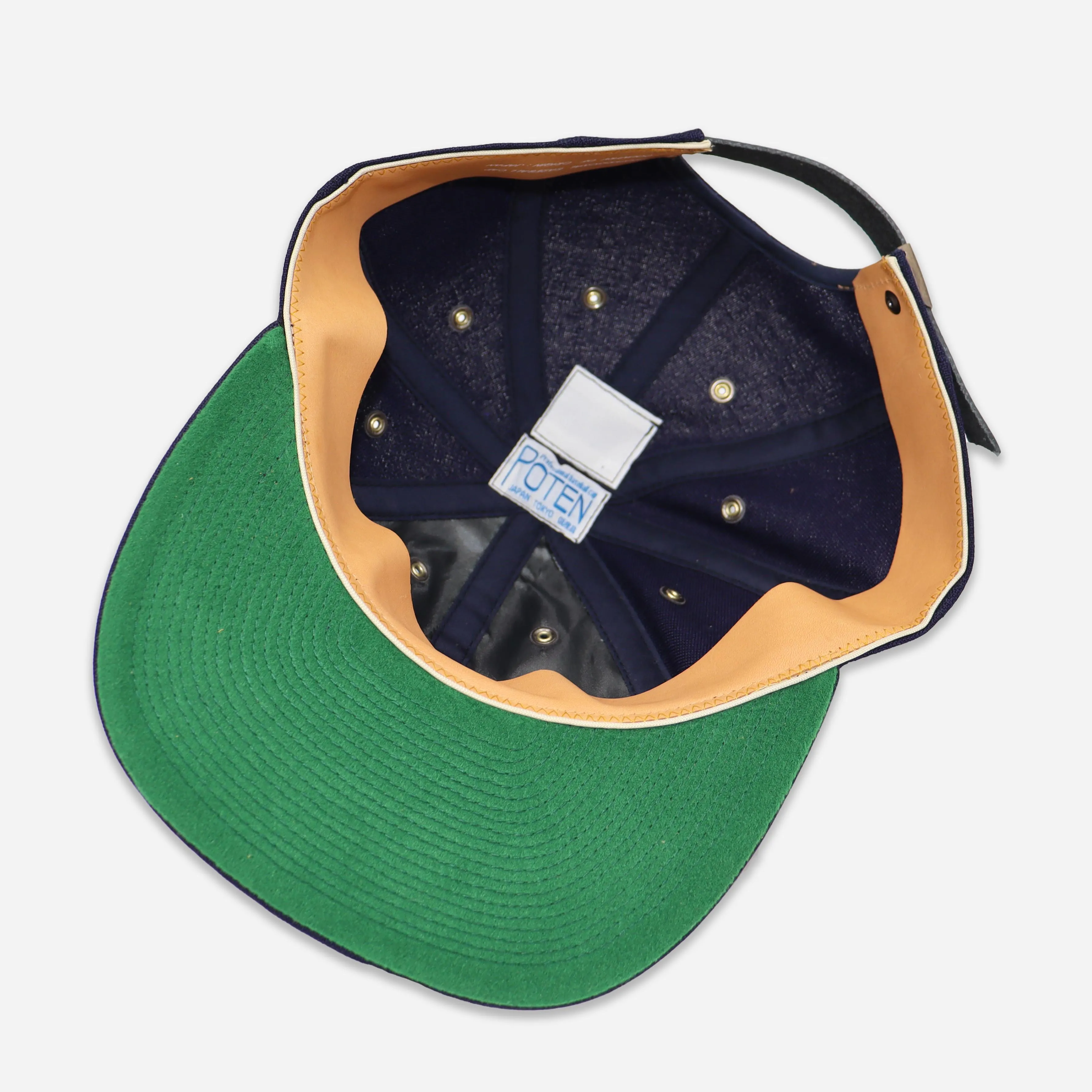 VINTAGE HOPSACK CAP - NAVY