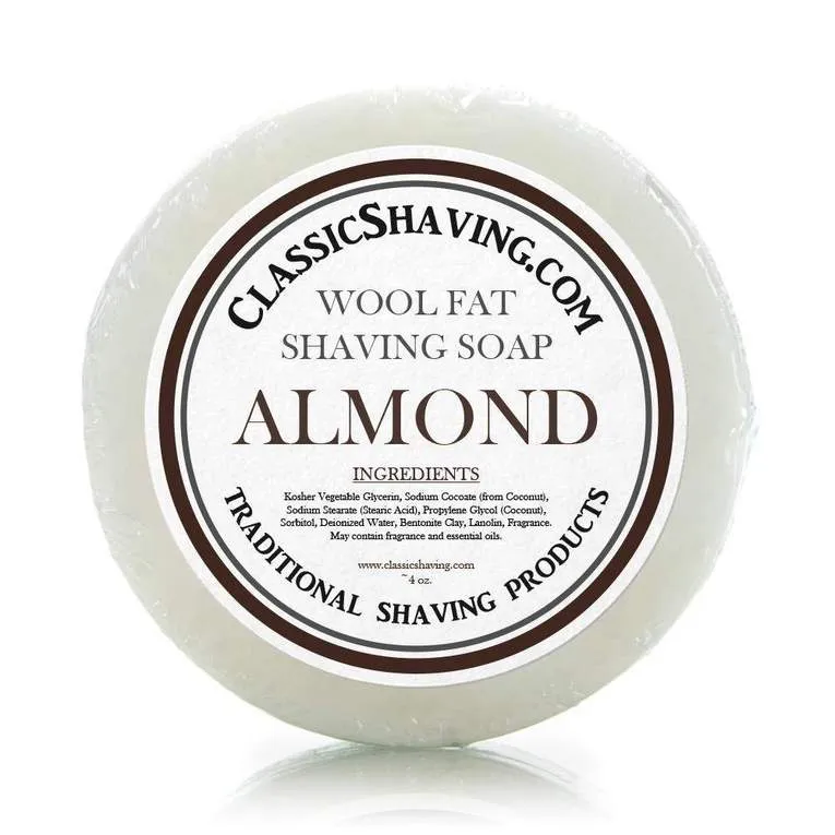 Wool Fat Shave Soap 6 Pack