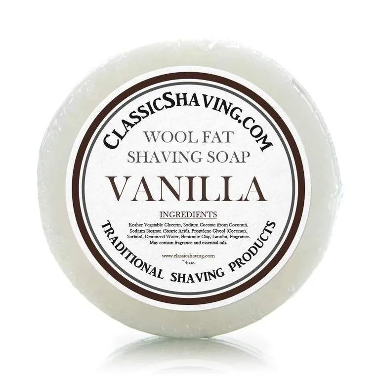 Wool Fat Shave Soap 6 Pack