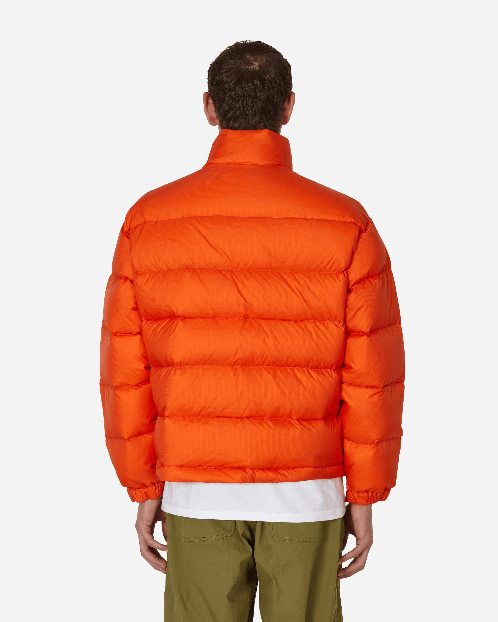 Woolrich Nylon Ripstop Down Jacket Orange